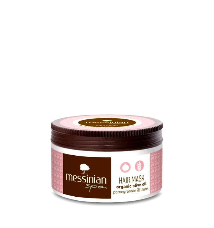 Messinian Spa Messinian Spa Μάσκα Μαλλιών Ρόδι & Δαφνέλαιο 250ml