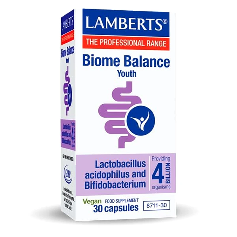 Lamberts Lamberts Biome Balance Youth, 30 Κάψουλες