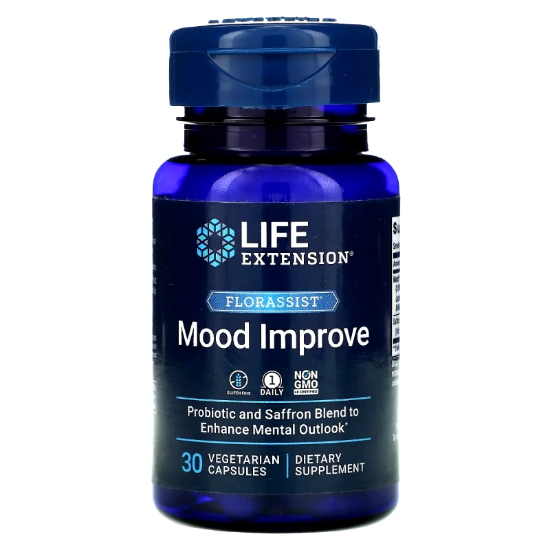 Life Extension Life Extension Florassist Mood Improve 30 Φυτικές Κάψουλες