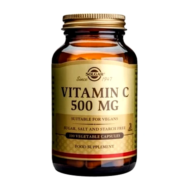 Solgar Solgar Vitamin C 500mg 100 κάψουλες