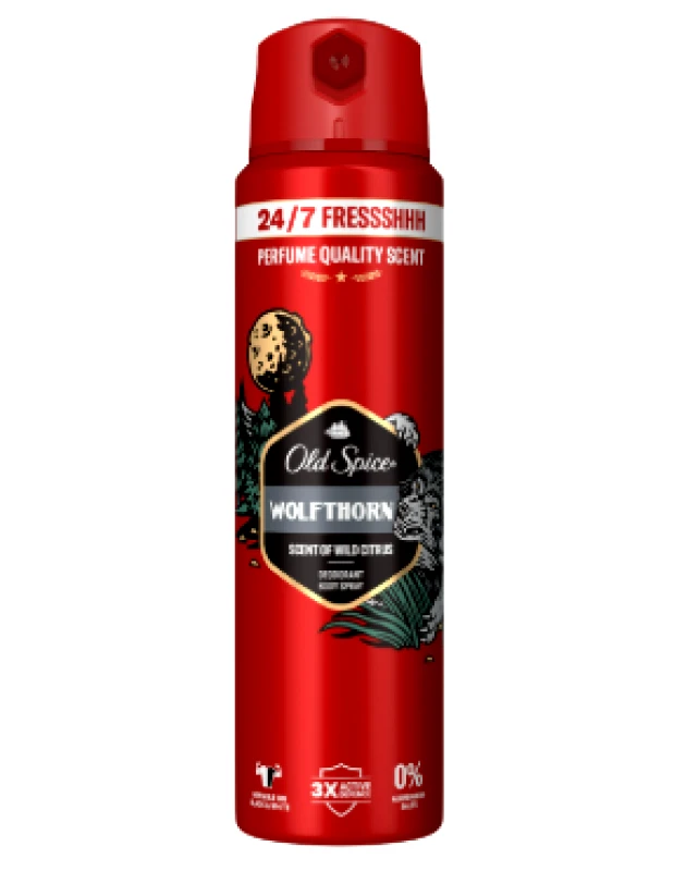 Old Spice Old Spice Wolfthorn Αποσμητικό Spray, 150ml