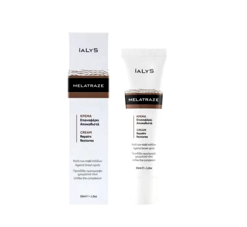 Aidom Pharma iALYS Melatraze Cream Κρέμα Προσώπου κατά των Πανάδων και καφέ Κηλίδων 30ml