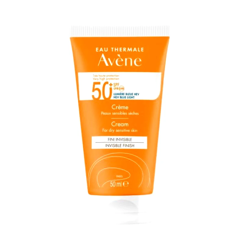 Avene Avene TriAsorB Cream SPF50+ Αντιηλιακή Κρέμα Προσώπου για Ξηρό Δέρμα, 50ml