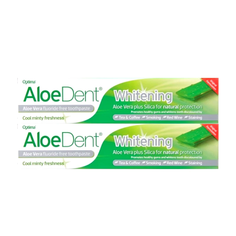 Optima Optima AloeDent Whitening -50% 2x100ml
