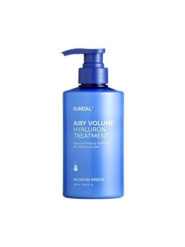 Kundal Kundal Airy Volume Hyaluron Hair Treatment για Όγκο με Άρωμα Blossom Breeze, 500ml