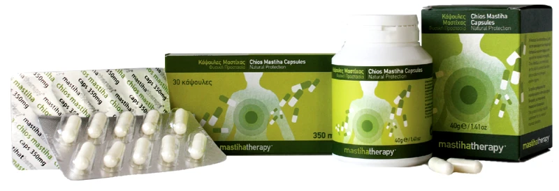 PharmaQ Mastiha Therapy Μαστίχα Χίου Φιαλίδιο Των 90 Καψουλών 350mg