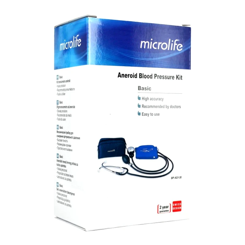 Karabinis Medical Microlife Πιεσόμετρο μπράτσου μανομετρικό Aneroid BP-AG1-30 1τμχ