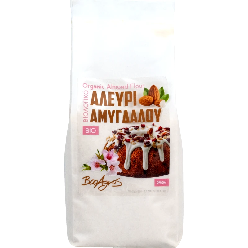 Βιοαγρός Βιοαγρός Bio Αλεύρι Αμυγδάλου 250g