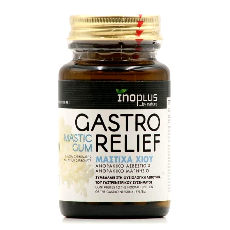 Inoplus Inoplus Gastro Relief Mastic Gum Μαστίχα Χίου 30 κάψουλες