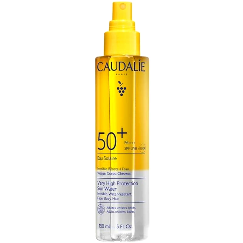Caudalie Caudalie Very High Protection Sun Water SPF50+ για Πρόσωπο, Σώμα & Μαλλιά, 150ml