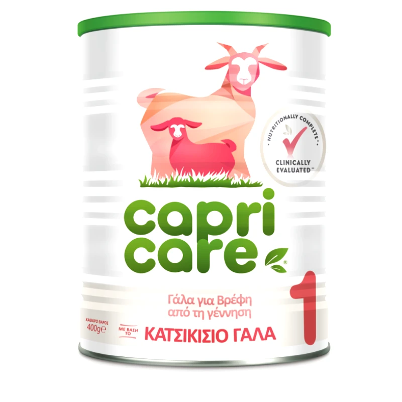 Capricare Capricare No1 Γάλα 1ης Βρεφικής Ηλικίας Με Βάση Το Κατσικίσιο Γάλα 400gr