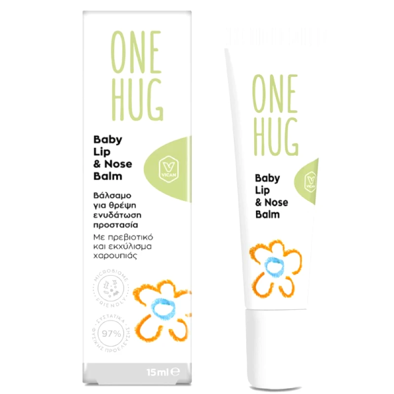 Vican One Hug Baby Lip & Nose Balm Βρεφική Γέλη για Χείλη & Μύτη, 15ml