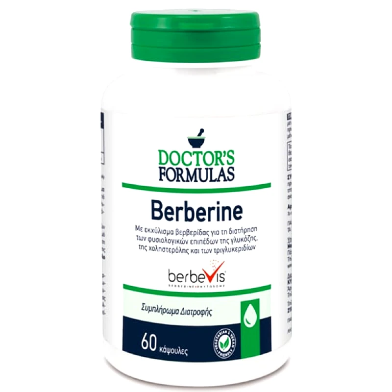 Doctor's Formulas Doctor's Formulas Berberine, 60 Κάψουλες