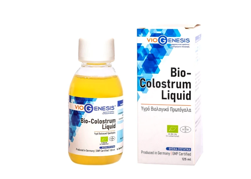 Viogenesis Viogenesis Colostrum Liquid Bio - Βιολογικό πρωτόγαλα σε υγρή μορφή 125ml