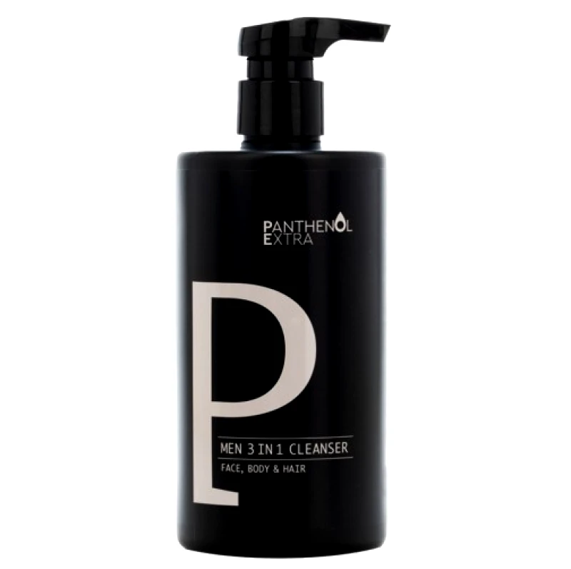 Medisei Medisei Panthenol Extra MEN 3 in 1 Cleanser Face, Body, Hair Καθαριστικό για Πρόσωπο, Σώμα & Μαλλιά, 500ml