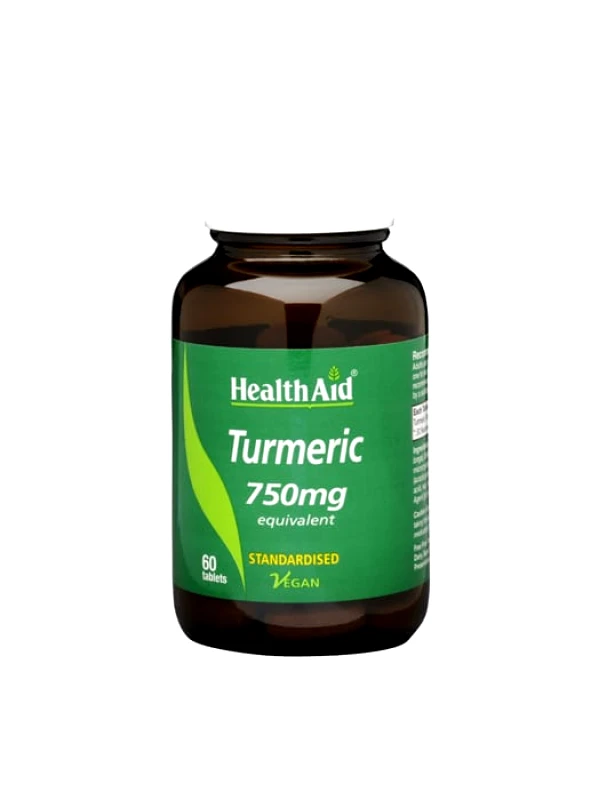 Health Aid Health Aid TURMERIC 750mg 60tabs