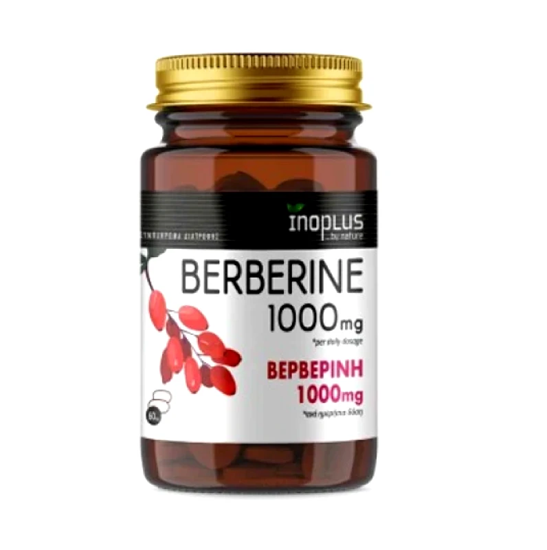 Inoplus Inoplus Berberine 1000mg 60 Κάψουλες