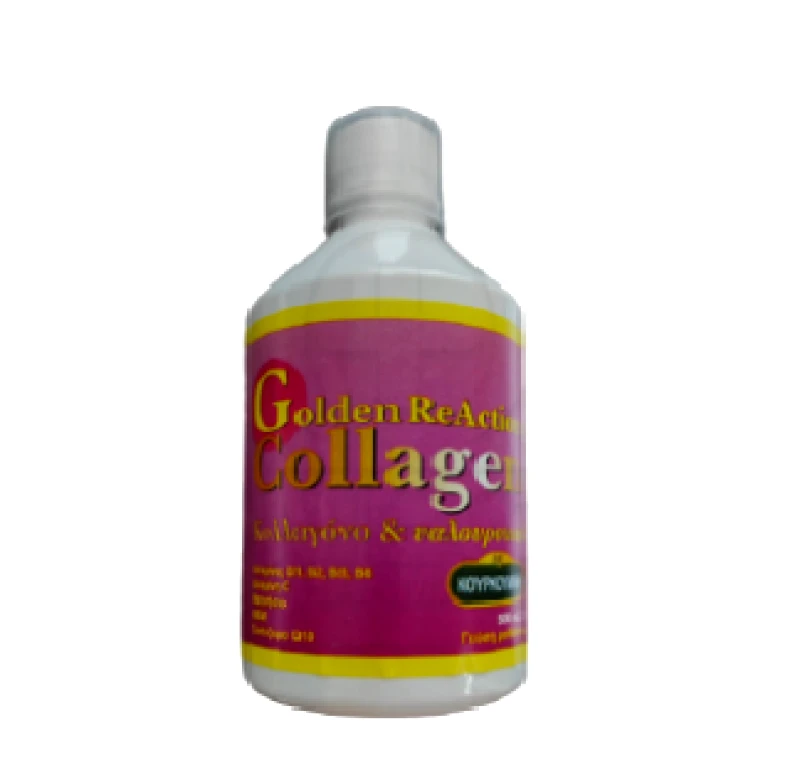 Medichrom Medichrom Golden ReAction Collagen Κολλαγόνο & Υαλουρονικό με Κουρκουμίνη 500ml