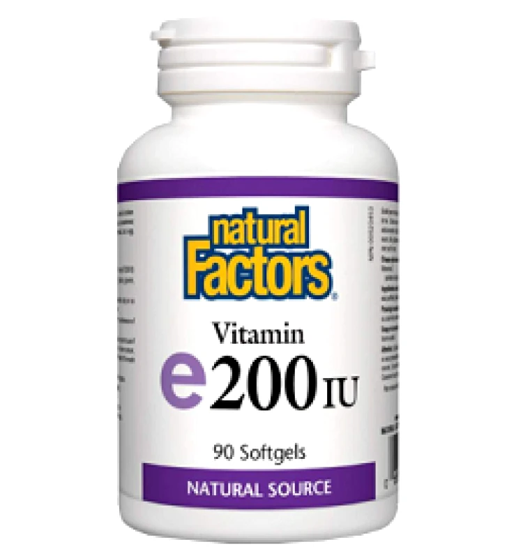Natural Factors Natural Factors Mixed Vitamin E 200IU, 90 Μαλακές Κάψουλες