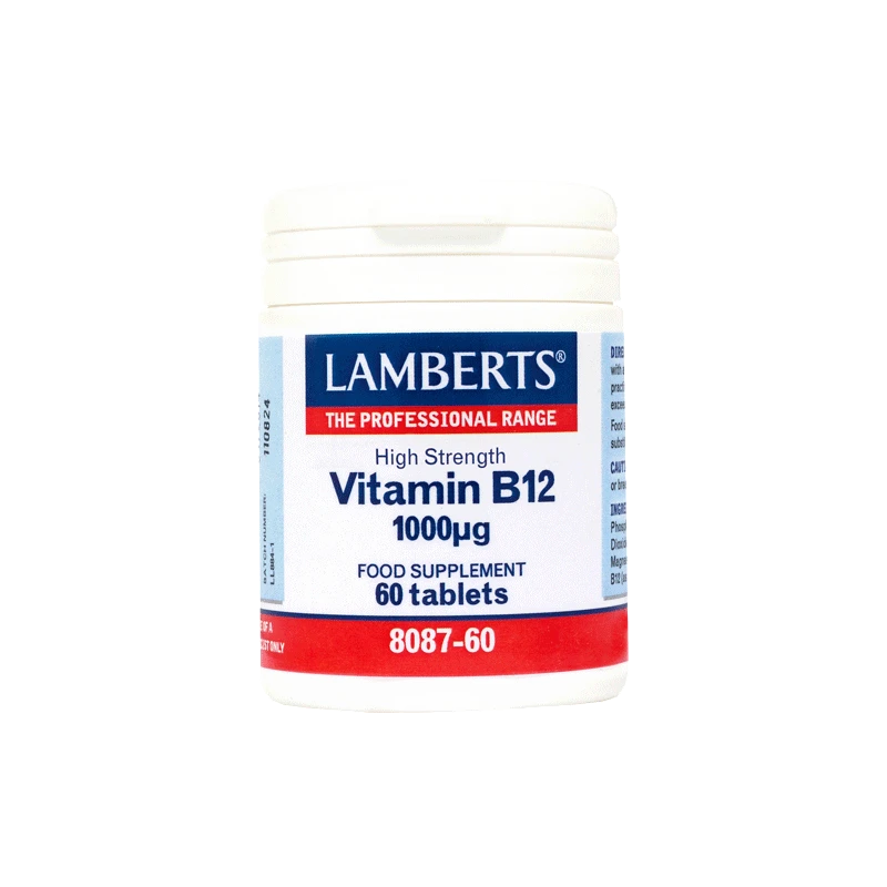 Lamberts Lamberts Vitamin B12 1000μg 60 Ταμπλέτες