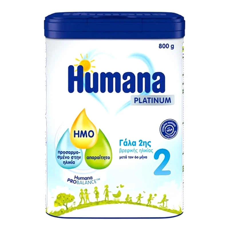 Humana Humana 2 Platinum My Pack 6m+ Γάλα Σε Σκόνη 800gr