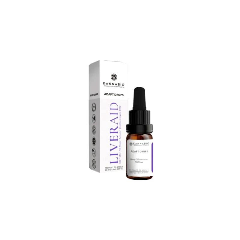 KANNABIO Adapt Drops LiverAid -10ml