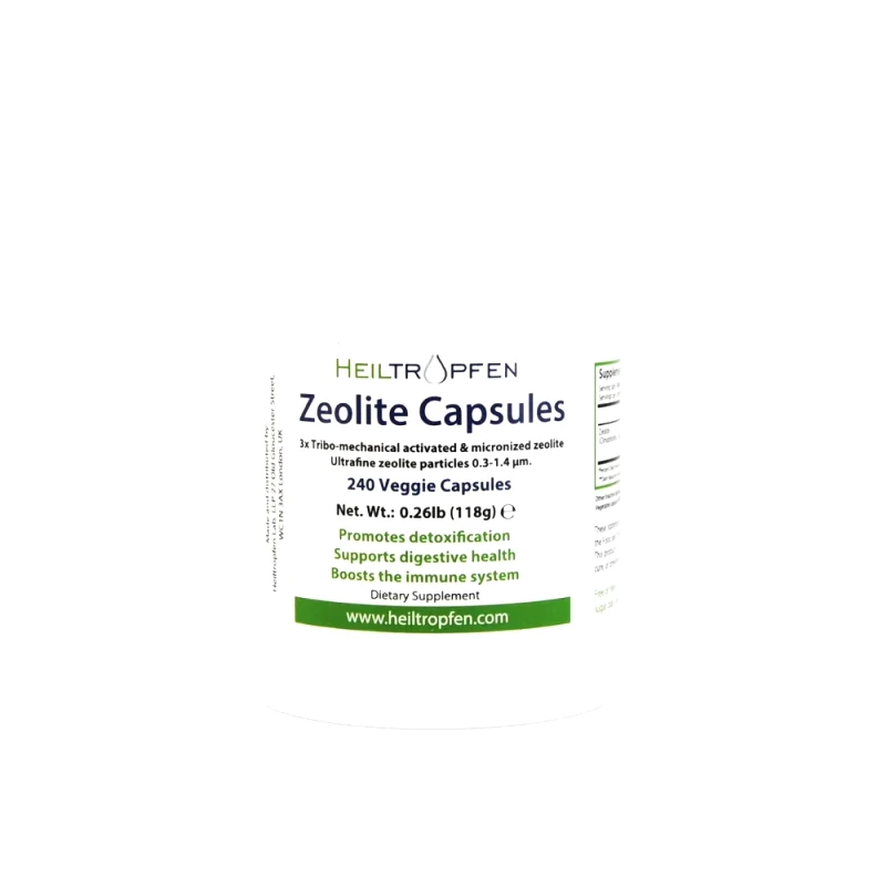 Heiltropfen Zeolite 3ΧTMA -240caps