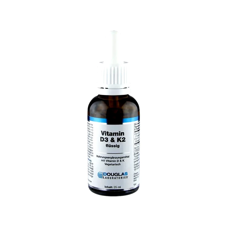 Douglas Laboratories Vitamin D3 &amp; K2 (1000IU/5 σταγόνες) -25ml