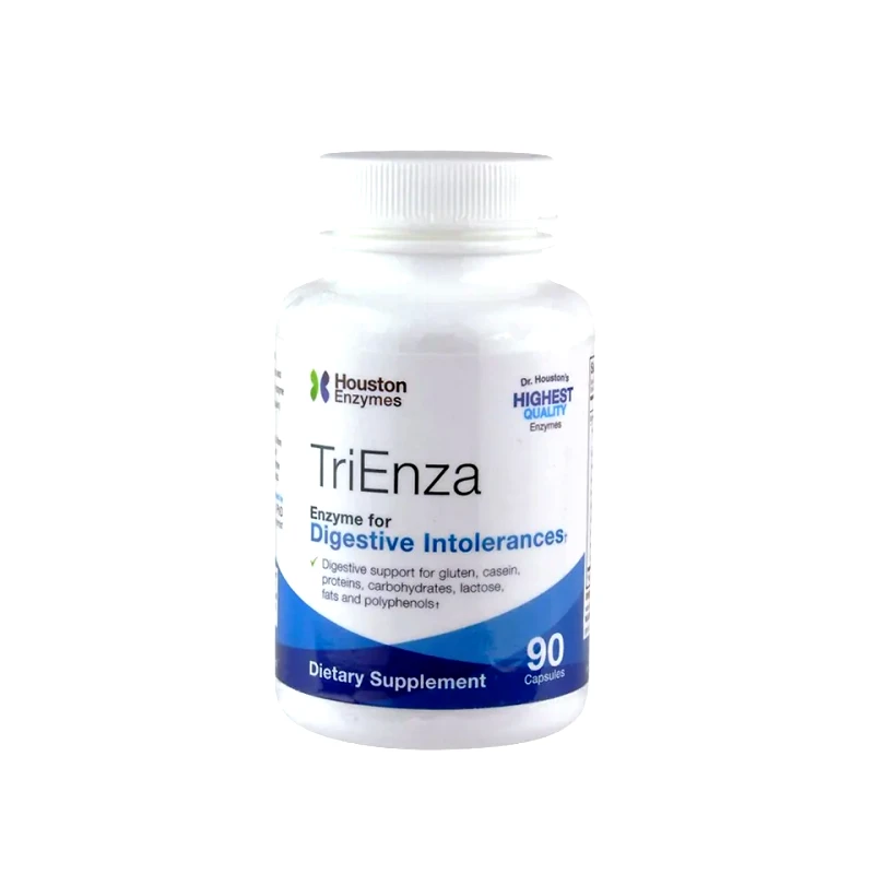 Houston Enzymes Trienza Digestive Enzymes -90 Caps