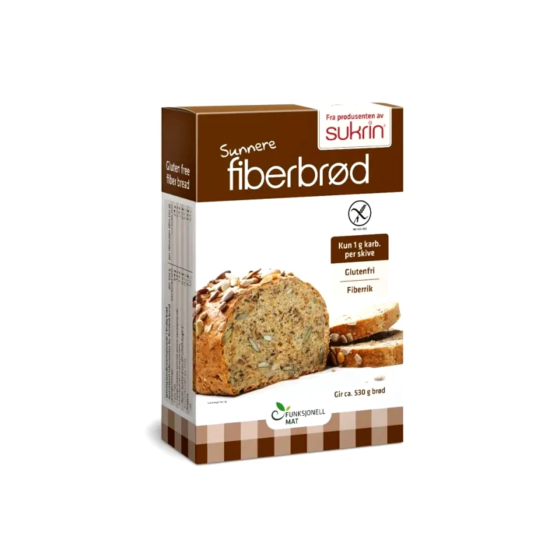 Funksjonell Mat Sukrin Fiber Bread Mix
