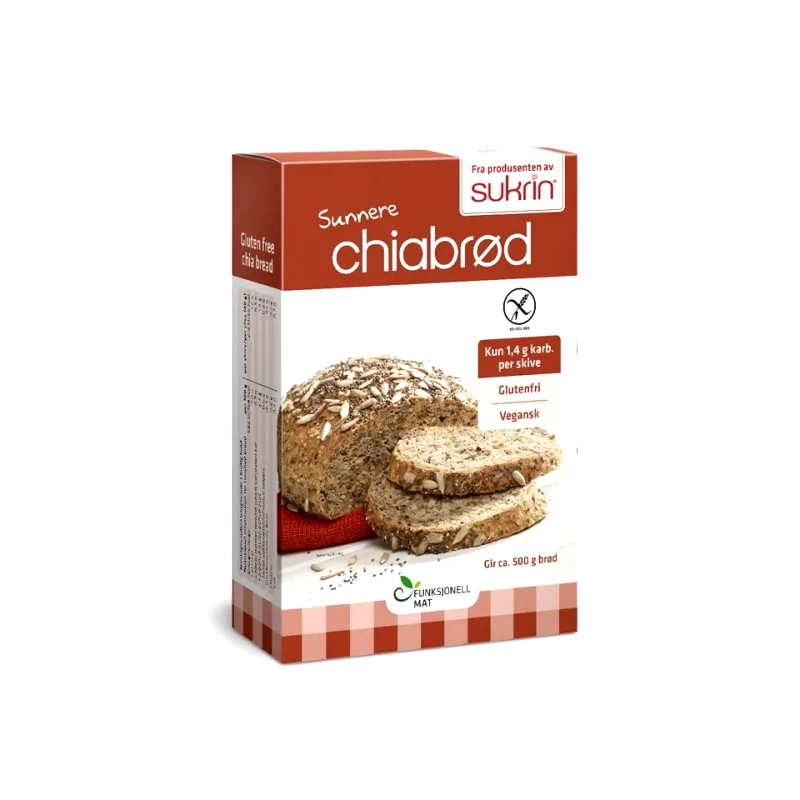 Funksjonell Mat Sukrin Chia Bread Mix -250gr