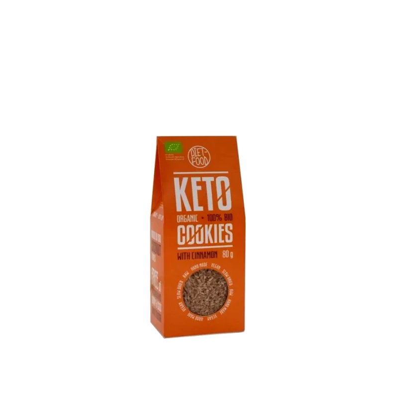 Diet-Food Keto Cookies with Cinnamon -80gr