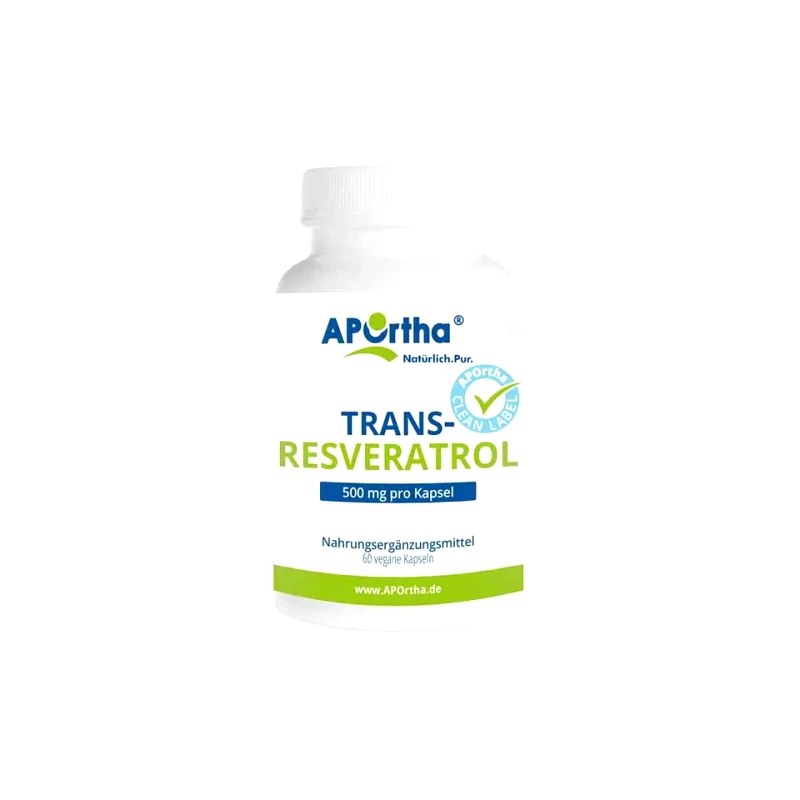 Aportha Τrans-Resveratrol 500 mg -60caps