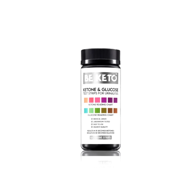 BEKETO Ketone & Glucose Test Strips -100pcs