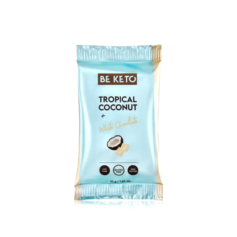 BEKETO Keto Bar Tropical Coconut -40g