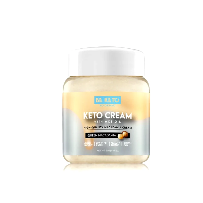 BEKETO KETO Cream Queen Macademia+MCT -250g
