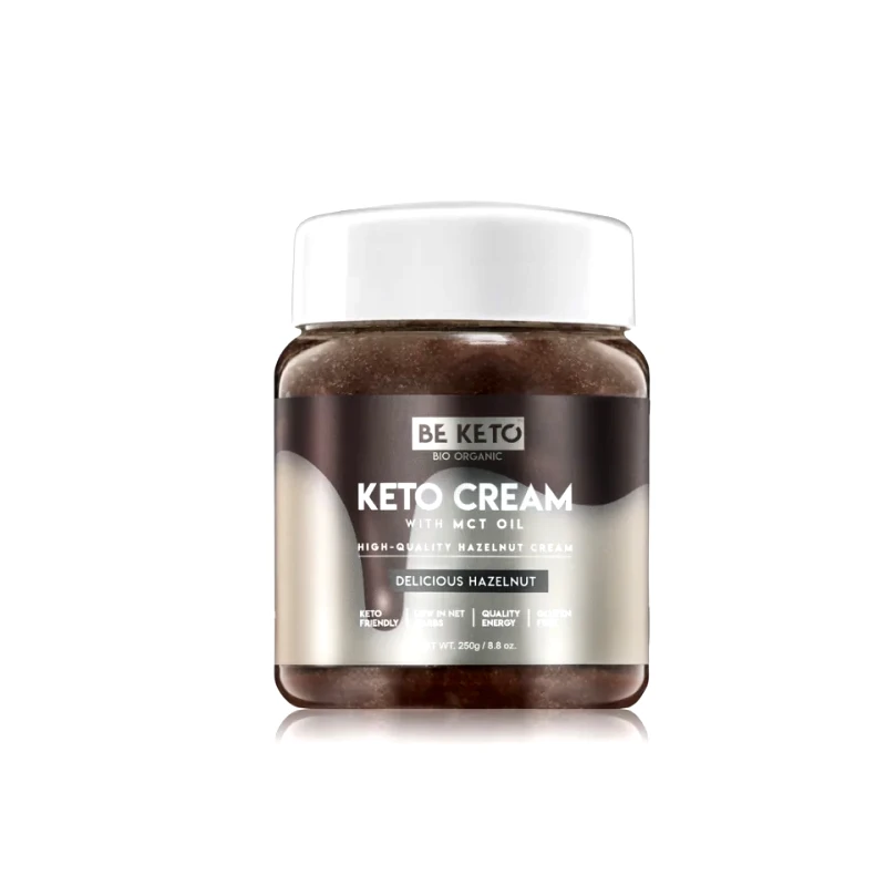 BEKETO KETO Cream Delicious Hazelnut+MCT -250g