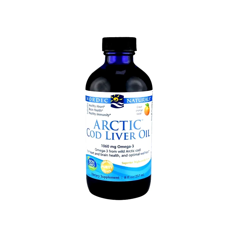 Nordic Naturals Arctic Cod Liver Oil orange 1060mg -237ml