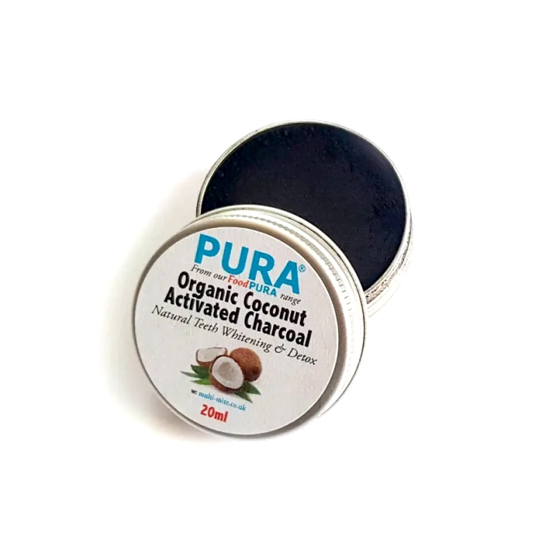 PURA Pura Organic Coconut Activated Charcoal -20ml