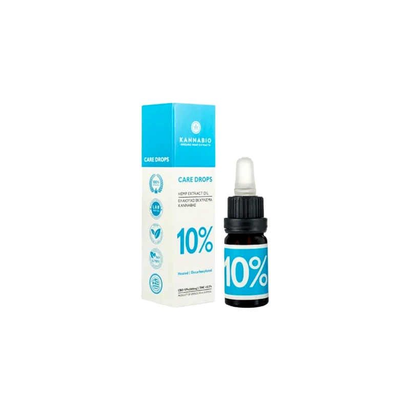 KANNABIO Care Drops 10% CBD oil -10ml
