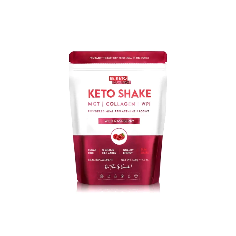 BEKETO Diet Keto Shake – Wild Raspberry 500g