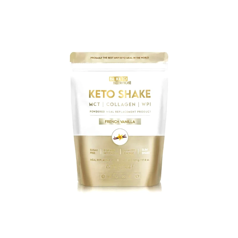 BEKETO Diet Keto Shake – French Vanilla 500g