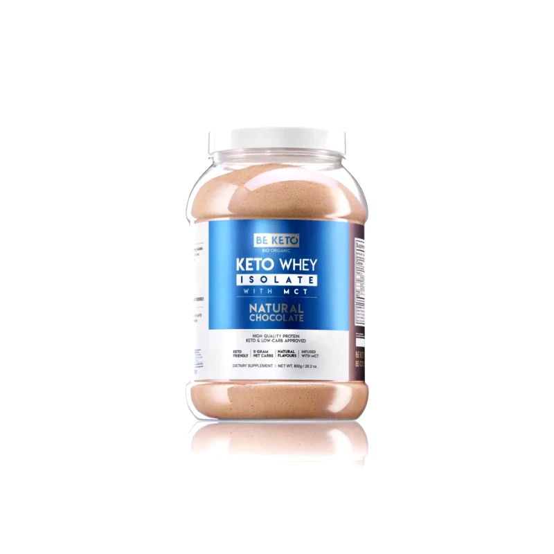 BEKETO Keto Whey Isolate + MCT – Natural Chocolate
