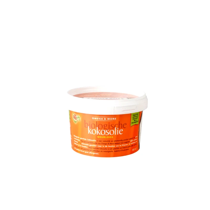 Omega&amp;More Coconut oil Odorless Organic -500ml