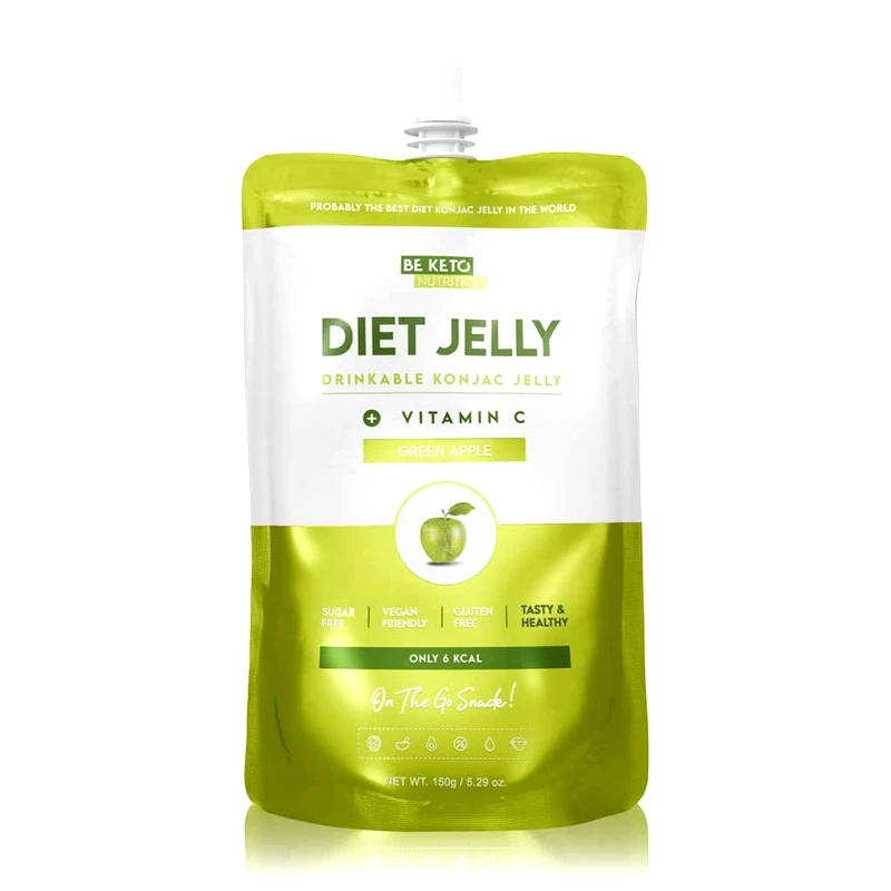 Beketo Ζελέ γλυκομαννάνης Πράσινο Μήλο Beketo (150g) |Diet Jelly Konjac Green Apple
