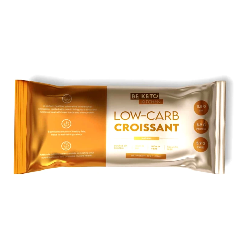 Beketo Κέτο Κρουασάν Χαμηλών Υδατανθράκων Χωρίς Ζάχαρη Beketo (50g)|Sugar-Free & Low Carb Keto Croissant
