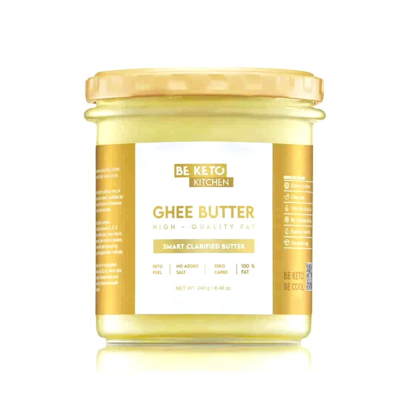 Βούτυρο Ghee από Αγελάδες Ελευθέρας Βοσκής Beketo (240g)|Grass-Fed Ghee Clarified Butter