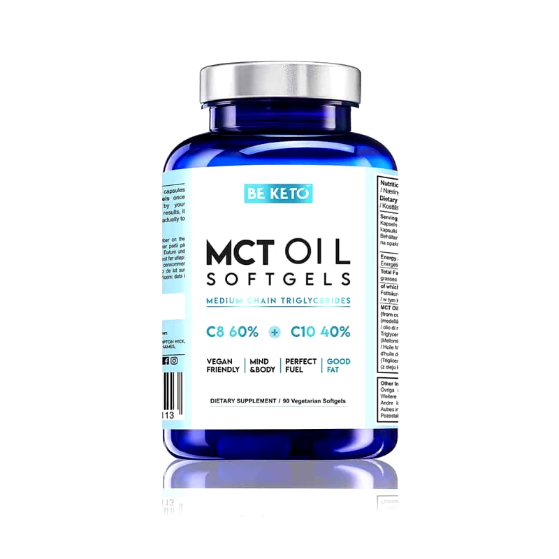 Κάψουλες MCT Oil C8/C10 Beketo (90 Κάψουλες)|C8/C10 MCT Oil Capsules