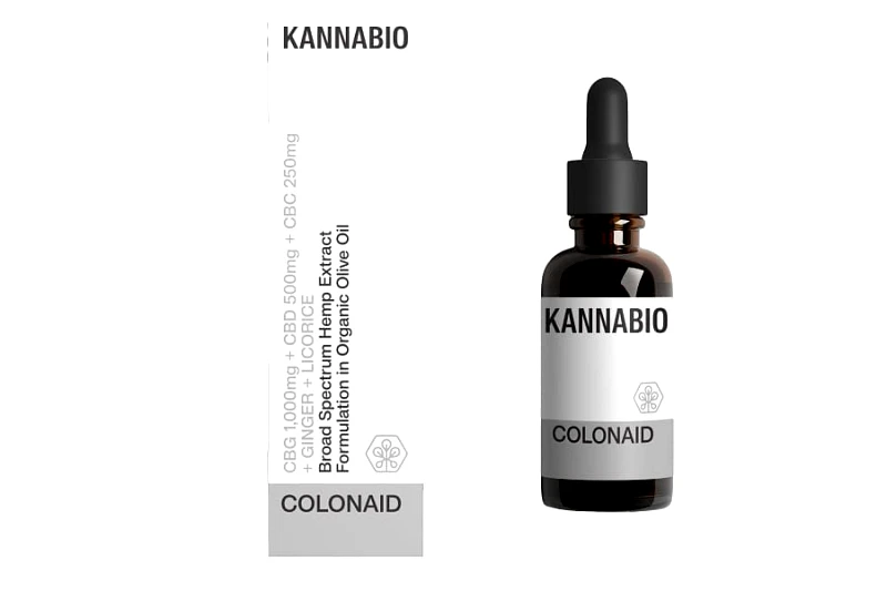 KANNABIO COLONAID CBD+CBG+CBC+Προσαρμογόνα βότανα (1,750mg/10ml)