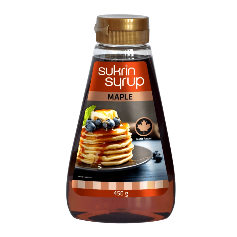 Sukrin Sukrin Syrup Maple (450 gr) - Σιρόπι με γεύση σφενδάμου